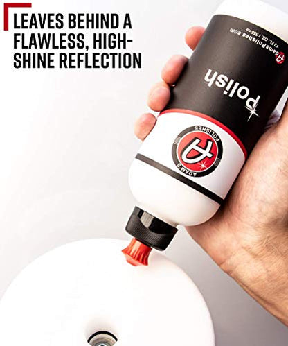 12oz Paint Perfecting Polish Perfect Mirror Finish for Clear Coat (Polish Only - No Pads)
