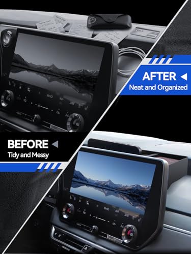 for Lexus RX Dashboard Console Organizer 2023 2024 2025 2026 Lexus RX350 RX350H RX450H RX500H Accessories Armrest Organizer Storage Box Console Dash Tray (for 2023-2026 Lexus RX)
