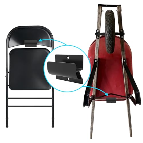 Ladder Hooks for Garage Organization (5 inch 1PCS MNT-BL-001)