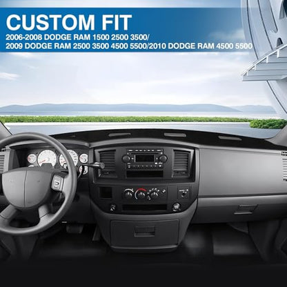 Black Dash Cover for 2006 (Ram 06-08(black))