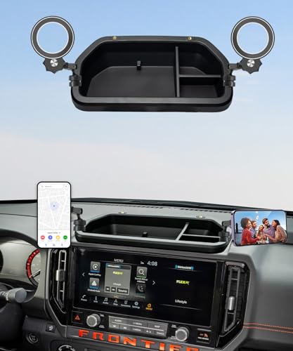 Car Phone Holder for Nissan Frontier 2025 2026 12.3" Screen Accessories (for 2025-2026 Nissan Frontier(12.3 Inch Screen))