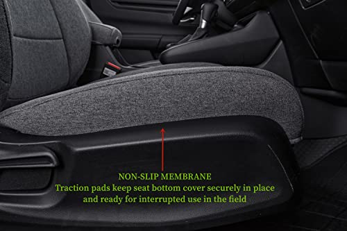 CRV Car Seat Covers Custom Fit for Honda 2015 (Gray / 2015-2016 CRV LX,EX,SE,EX-L,Touring)