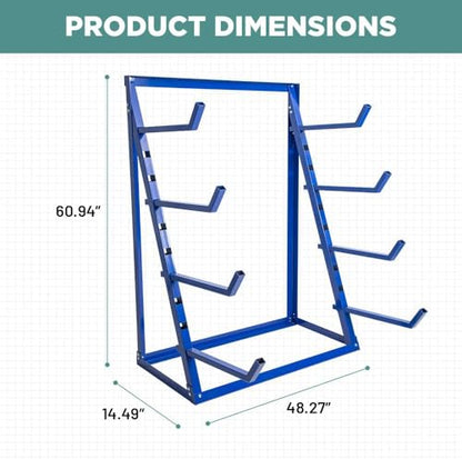 4 Tier Steel Horizontal Storage Rack (Storage Rack)