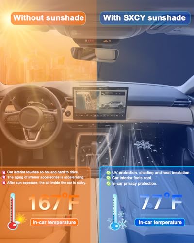 for 2026 Mazda CX5 Windshield Sunshade for 2026 Mazda CX5 Accessories 2026 CX5 Sunshade Foldable Sun Shield 2026 CX (2026 CX5)