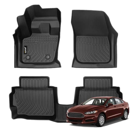 Floor Mats for Ford Fusion Lincoln MKZ 2013 (16 For Fusion/Lincoln MKZ 2013-2016)