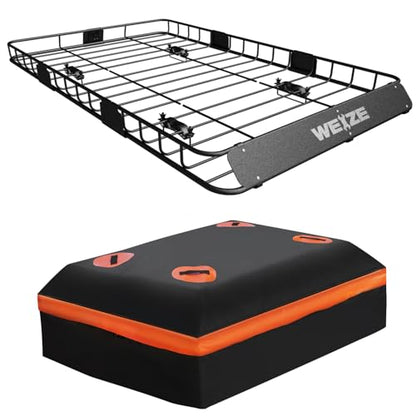 54" x 34" Heavy Duty Roof Rack Basket (54" x 34" x 6")