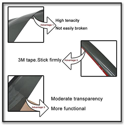 Rain Guards Compatible with Nissan Murano 03 (For 2003-2008 Murano)