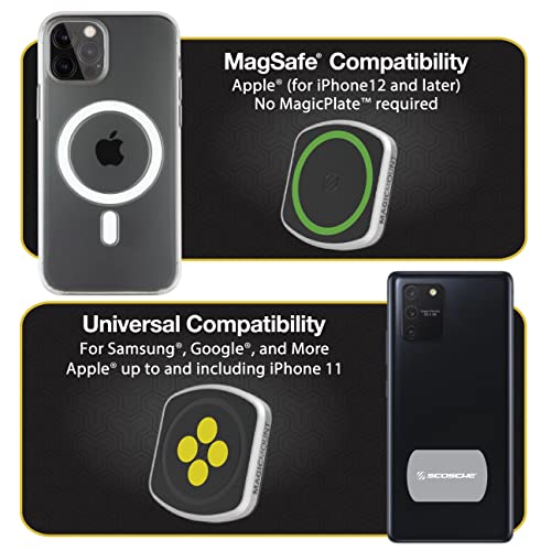 MP2CUPM SP MagicMount Pro2 Cup Holder Magnetic Cell Phone Holder Car Mount Kit Compatible with MagSafe (1 Pack)