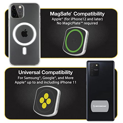 MP2CUPM SP MagicMount Pro2 Cup Holder Magnetic Cell Phone Holder Car Mount Kit Compatible with MagSafe (1 Pack)