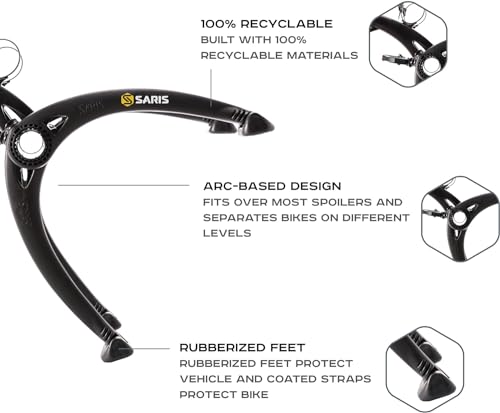 Bones Car Trunk Bicycle Rack Carrier (Bones Trunk / 2 Bike Carrier)