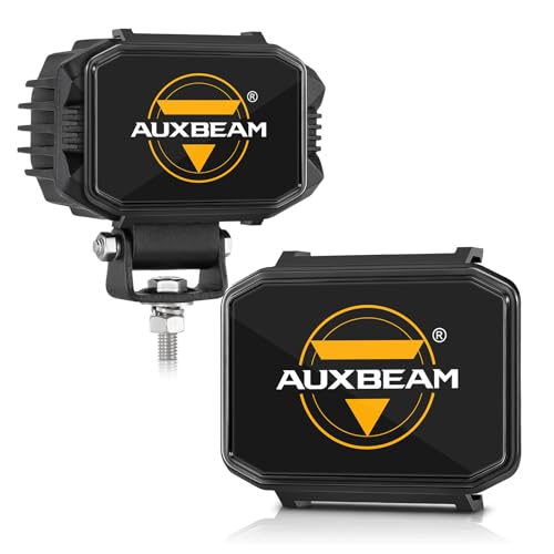 R4 Series 4 Inch LED Square Black Protective Pod Light Covers (4 inch Black Cover)