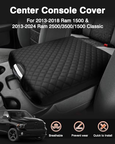 Center Console Cover for 2013 (for Dodge Ram 2013-2026 Ram)