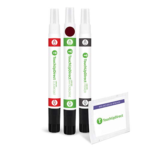 3T3 Ruby Flare Pearl Compatible with Toyota Exact Match Touch Up Paint Combo (Combo - Preferred Kit / Ruby Flare Pearl)