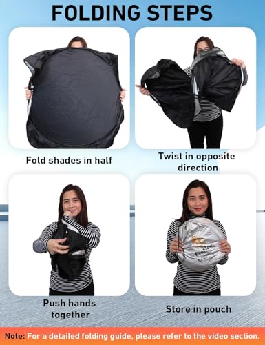 Windshield Sun Shade Compatible for Subaru Impreza WRX 2017