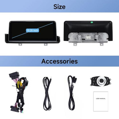 10.25 Inch IPS Touch Screen Car Radio for BMW 3 Series E90 E91 E92 E93 (10.25inch)