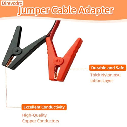 Jumper Cables Adapter Compatible with Ryobi 18V Battery