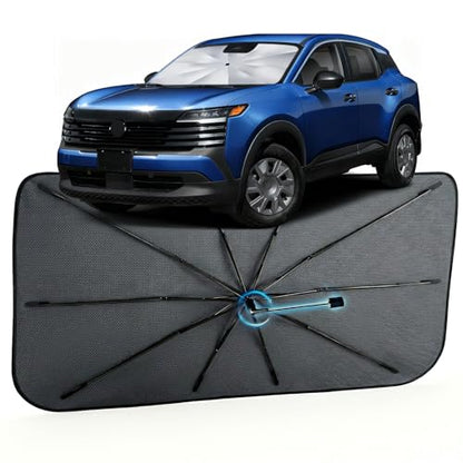 Car Windshield Sun Shade Umbrella for Nissan Kicks 2018 (For Nissan Kicks 2018-2026)