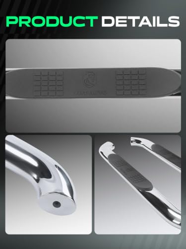 4 Inch Running Boards for Chevy & GMC (Regular Cab / 4 Inches)