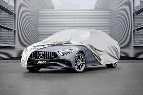 6 Layers Car Cover Custom Fit for Mercedes Benz CLS 63 400 500 550 (LM-Silver / Adecuado para Mercedes-Benz CLS)