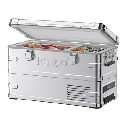 APL35 12 Volt Car Refrigerator (35 Liters / Silver)