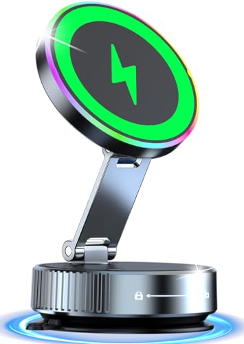 for Magsafe Car Mount Charger 15W Fast Charging Wireless Car Charger Holder