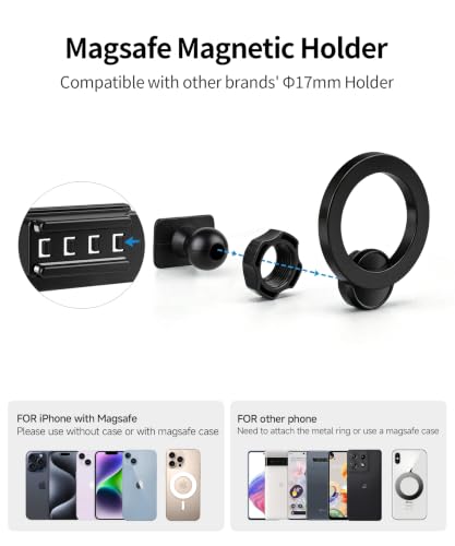 Car Phone Holder for Dodge Ram 1500 (for 2013-2018 Ram 1500 2500 3500)