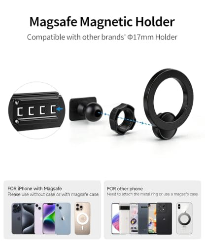 Car Phone Holder for Dodge Ram 1500 (for 2013-2018 Ram 1500 2500 3500)