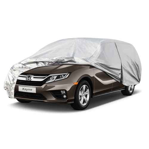 6 Layers Waterproof Car Cover for Honda Odyssey 1999 (LM-Silver / 37. Custom Fit Honda Odyssey)