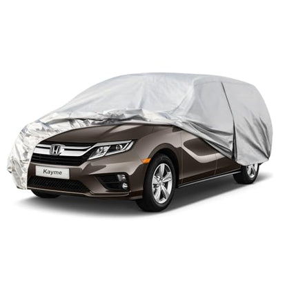 6 Layers Waterproof Car Cover for Honda Odyssey 1999 (LM-Silver / 37. Custom Fit Honda Odyssey)