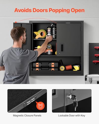 Metal Wall Cabinet (Foldable 30" Open Grid)