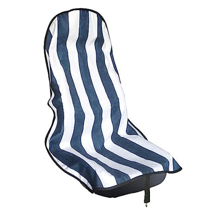 Car Seat Cover Protector Front Seats (1Pcs Front Seat Towel / Blue Stripe)