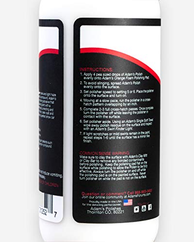 2 Step Polishing System 12oz Combo (2-Step System - 6.5" Pads)