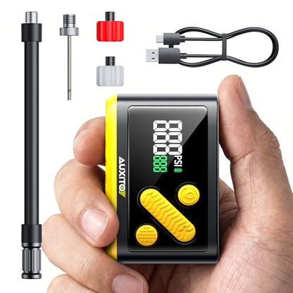 Electric Bike Pump 20s Fast Inflate 120 PSI (Pump for Bike)