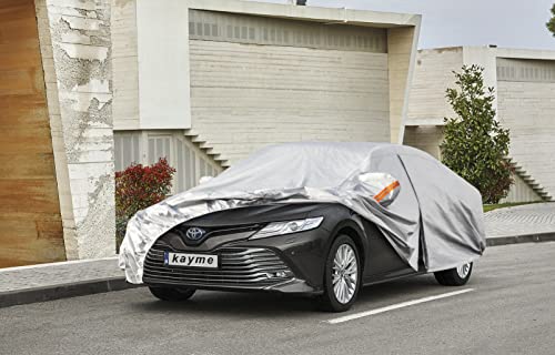 6 Layers Car Cover Custom Fit for Toyota Camry Sedan (LM-Silver / Custom Fit Toyota Camry)