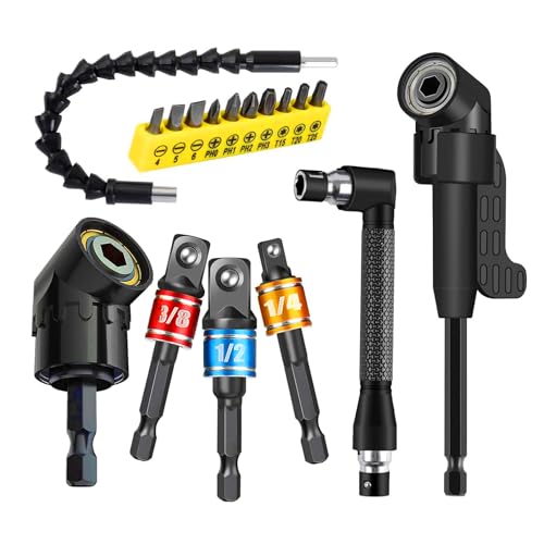 17pcs Flexible Drill Bit Extension (17p*black)
