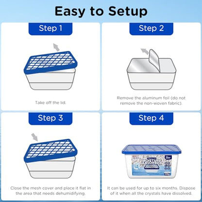 Moisture Absorbers (White / 8.1 OZ)