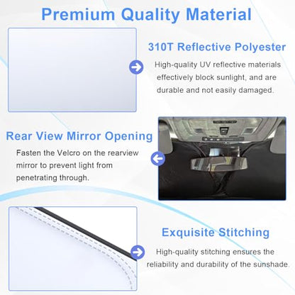 Windshield Sun Shade for 2022 (for Silverado/Sierra 2022-2026)