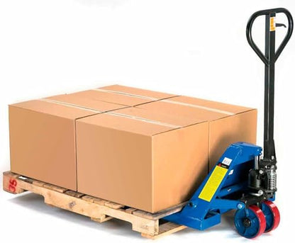 High Capacity Pallet Jack with 27" W x 48" L Forks
