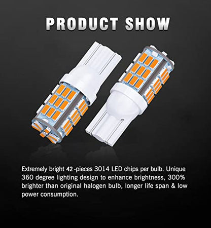 T10 921 194 168 LED Bulbs Warm White 20 (Warm White)