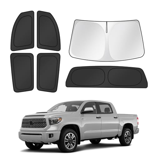 Window Shades for 2007 (Toyota Tundra CrewMax Cab 2007-2021)