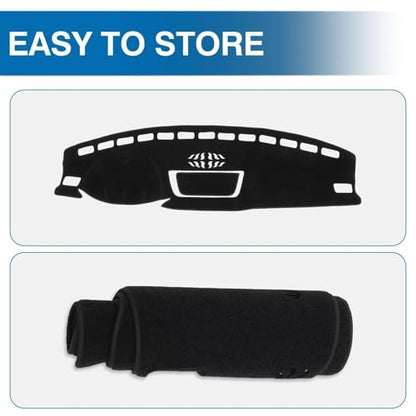 Black Dash Cover for VW Atlas (For | Volkswagen Atlas 2018-2023)
