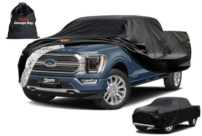 Heavy Duty Truck Cover for Ford F (6-F-150(1997-2025) Regular LB Bed / PE-Black)
