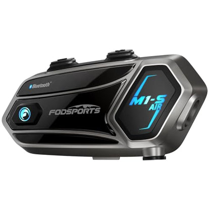 M1 S Air Motorcycle Bluetooth Headset with Music Sharing (1 Pack)