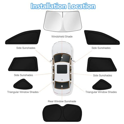 Car Window Shades for Subaru Outback Wagon 2015 (FOR | Outback Wagon 2015-2019 (8pcs))