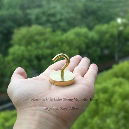 Magnetic Hooks Steel Tube Design for Cruise (Gold / 130lb Magnetic Hooks)