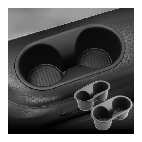 2-Pack) for 2026 Palisade Third-Row Side Cup Holder Insert for 2026 Hyundai Palisade TPE Cupholder Organizer Expander Anti-Spill Drink Holder Accessories