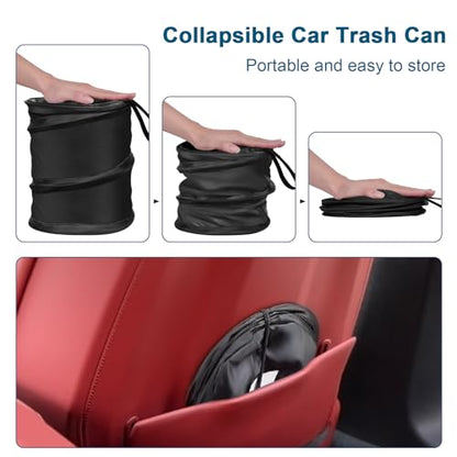 Car Trash Can (Black / 2.6 Gallons)