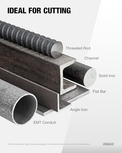 5-3/8 Inch 30 Teeth Steel and Ferrous Metal Cutting Circular Saw Blade, 20 mm Arbor, Thin Kerf, Professional Carbide Tipped Blade for Angle Iron, Threaded Rod, EMT Conduit(C0530MC) (5-3/8" 30T)