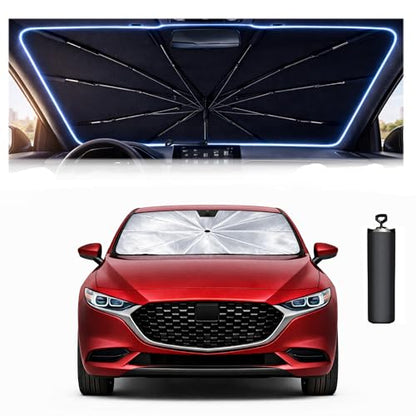 Car Windshield Sun Shade Umbrella for Mazda 3 2019 (For Mazda 3 2019-2026)
