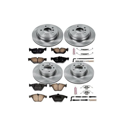 Z17 Replacement Brake Pad & Rotor Kit Front & Rear KOE4104 (Stock Replacement)